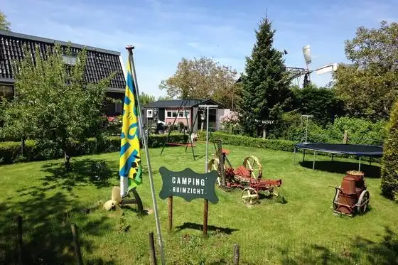 Ingang camping ruimzicht